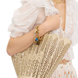 Chloe Basket Bag - Vermillion