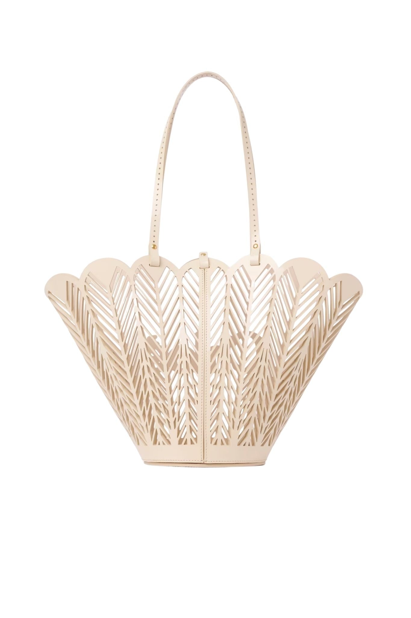 Chloe Basket Bag - Vermillion