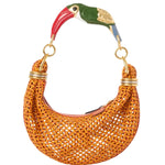 Chloe Bracelet Bag - Toucan Handle - Vermillion