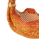Chloe Bracelet Bag - Toucan Handle - Vermillion