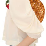 Chloe Bracelet Bag - Toucan Handle - Vermillion