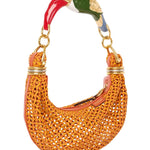 Chloe Bracelet Bag - Toucan Handle - Vermillion