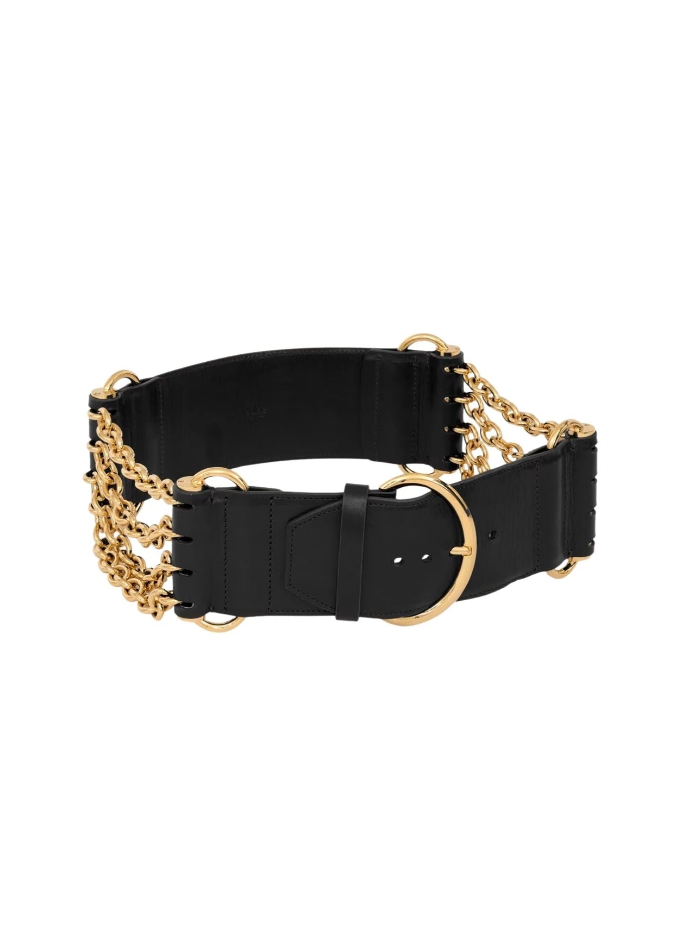 Chloe Camera Chain Belt - Vermillion