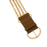 Chloe Camera Chain Belt - Vermillion