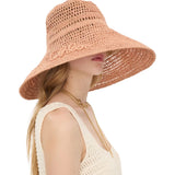 Chloé Capeline Rafia - Vermillion