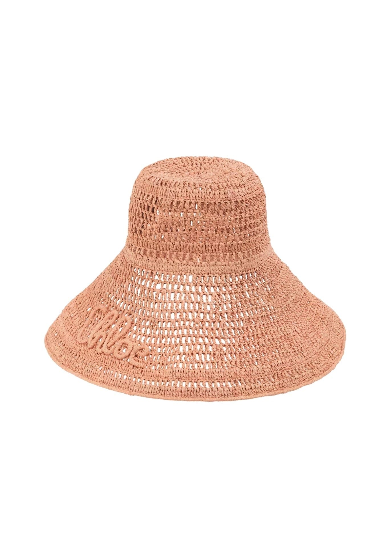 Chloé Capeline Rafia - Vermillion