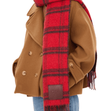 Chloe Cover Scarf - Vermillion