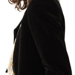 Chloe Cropped Spencer Jacket - Vermillion