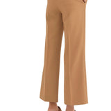 Chloe Cropped Tailored Pants - Vermillion