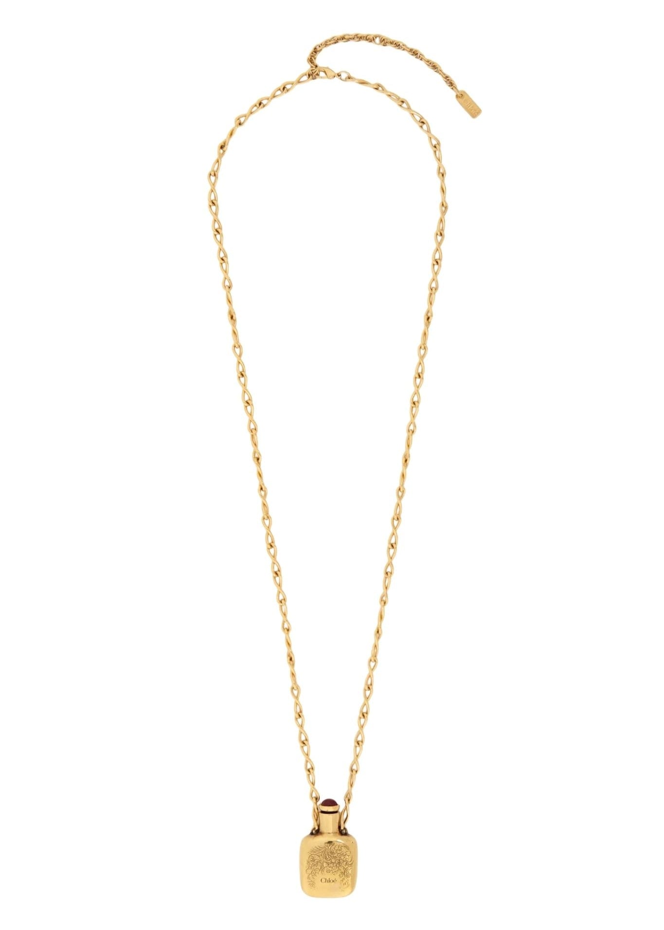 Chloe Elixir Pendant Necklace - Vermillion