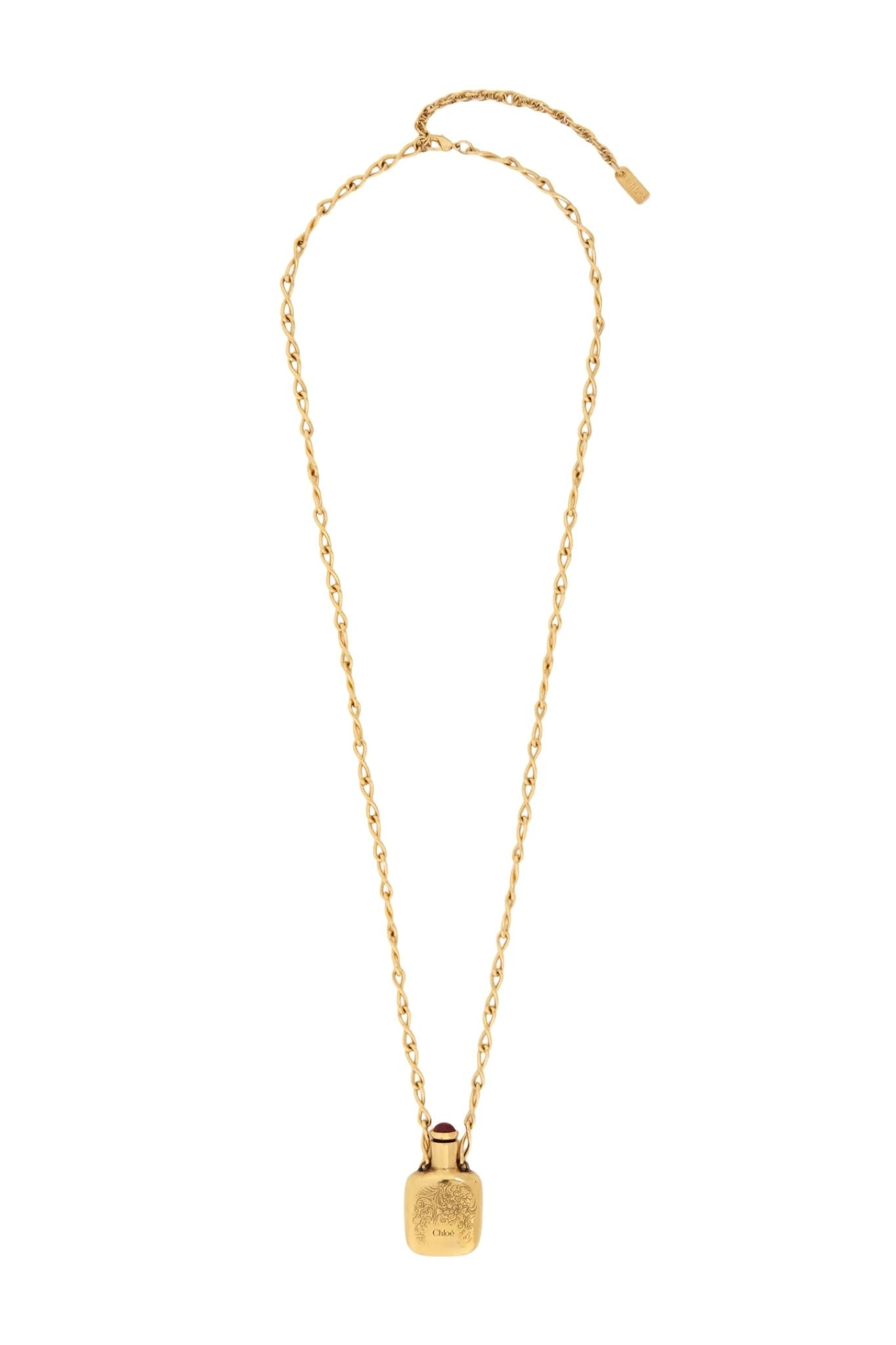 Chloe Elixir Pendant Necklace - Vermillion