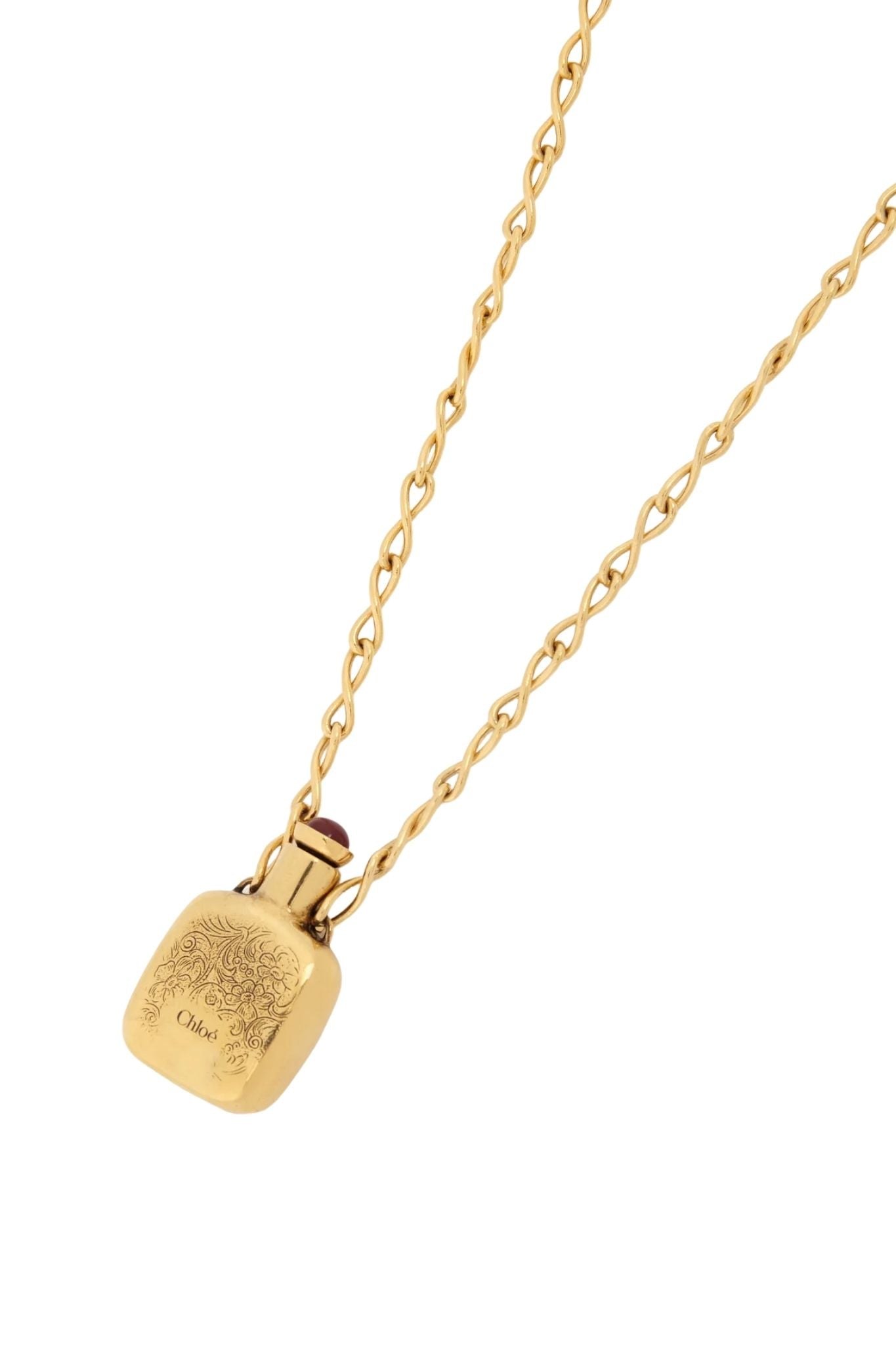 Chloe Elixir Pendant Necklace - Vermillion