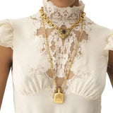 Chloe Elixir Pendant Necklace - Vermillion