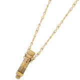 Chloe Elixir Pendant Necklace - Vermillion