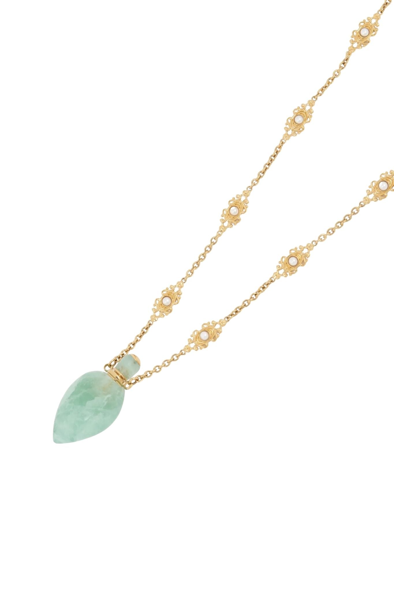 Chloe Elixir Pendant Necklace - Vermillion