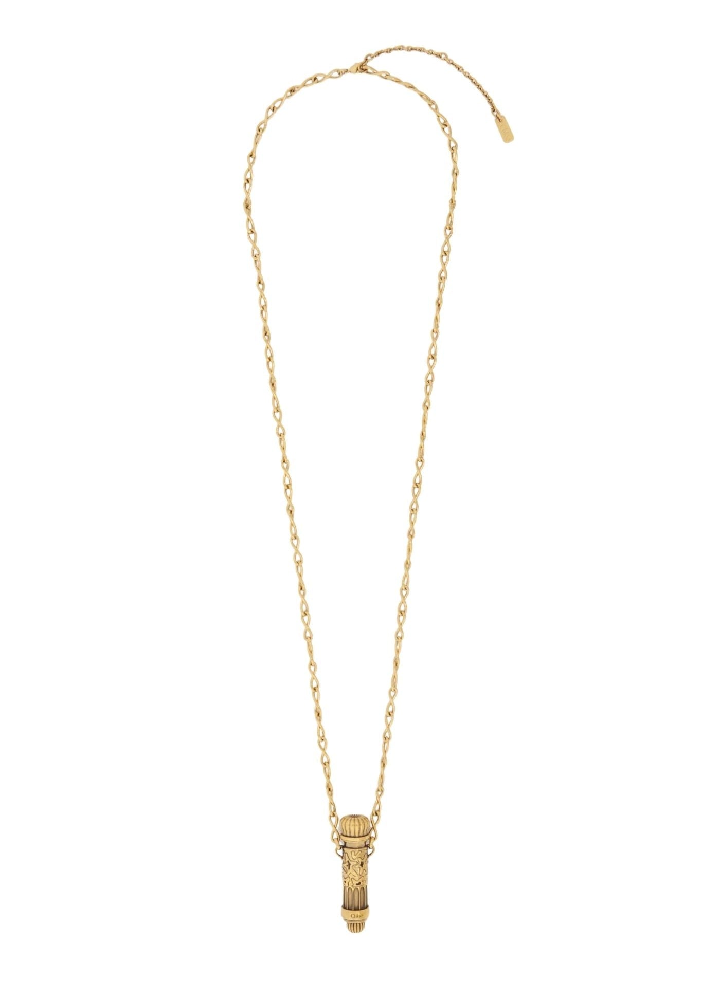 Chloe Elixir Pendant Necklace - Vermillion