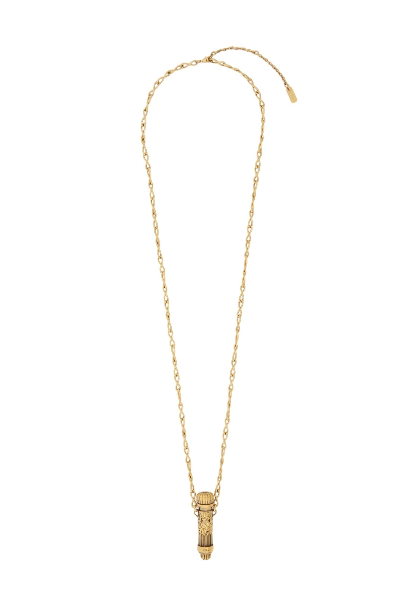 Chloe Elixir Pendant Necklace - Vermillion