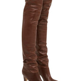 Chloe Eve Thigh High Boot - Vermillion