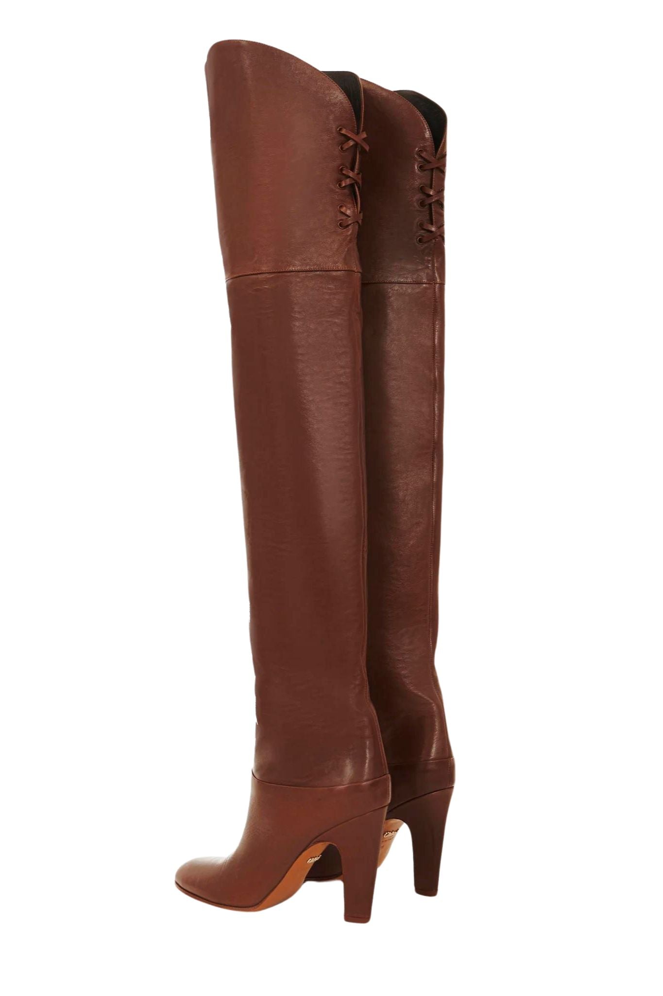 Chloe Eve Thigh High Boot - Vermillion