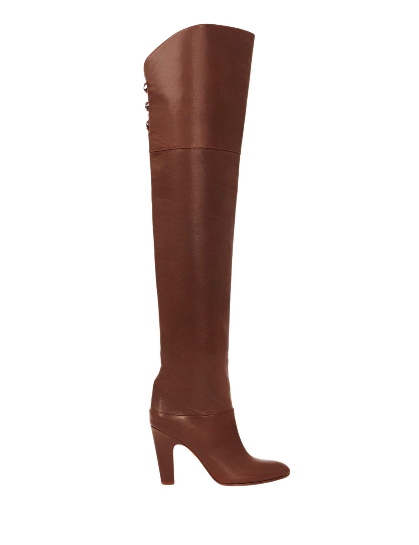 Chloe Eve Thigh High Boot - Vermillion