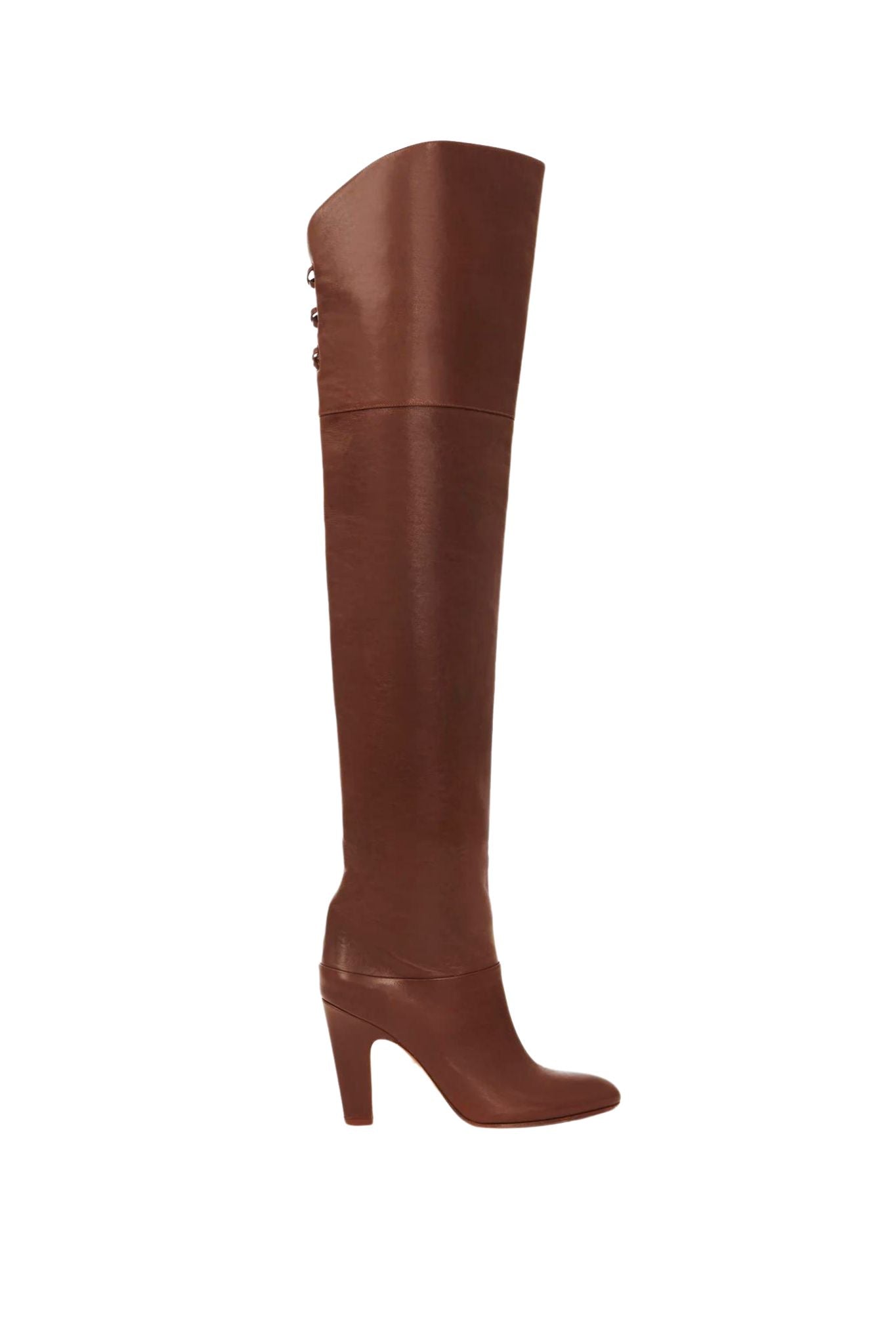 Chloe Eve Thigh High Boot - Vermillion