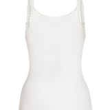 Chloe Fitted Tank Top - Vermillion