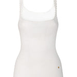 Chloe Fitted Tank Top - Vermillion