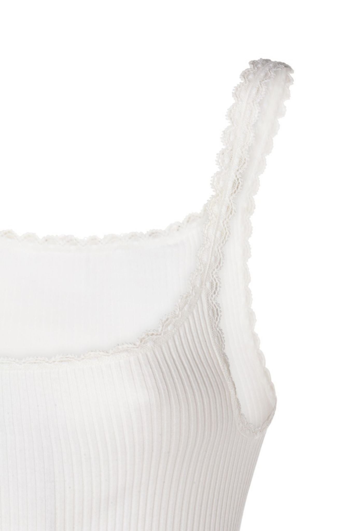 Chloe Fitted Tank Top - Vermillion