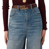 Chloe Iconic Belt - Vermillion
