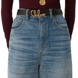 Chloe Iconic Belt - Vermillion
