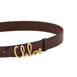 Chloe Iconic Belt - Vermillion
