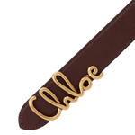 Chloe Iconic Belt - Vermillion
