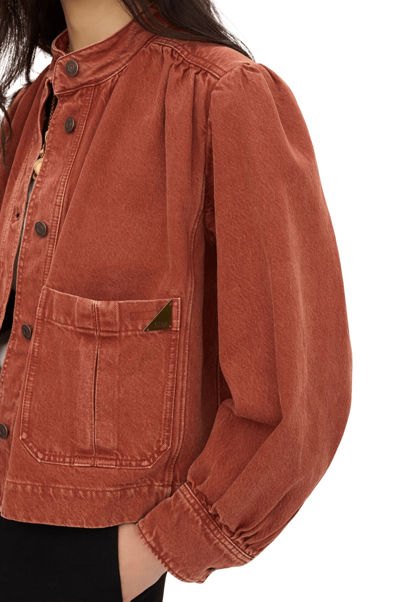 Chloe Jacket - Vermillion