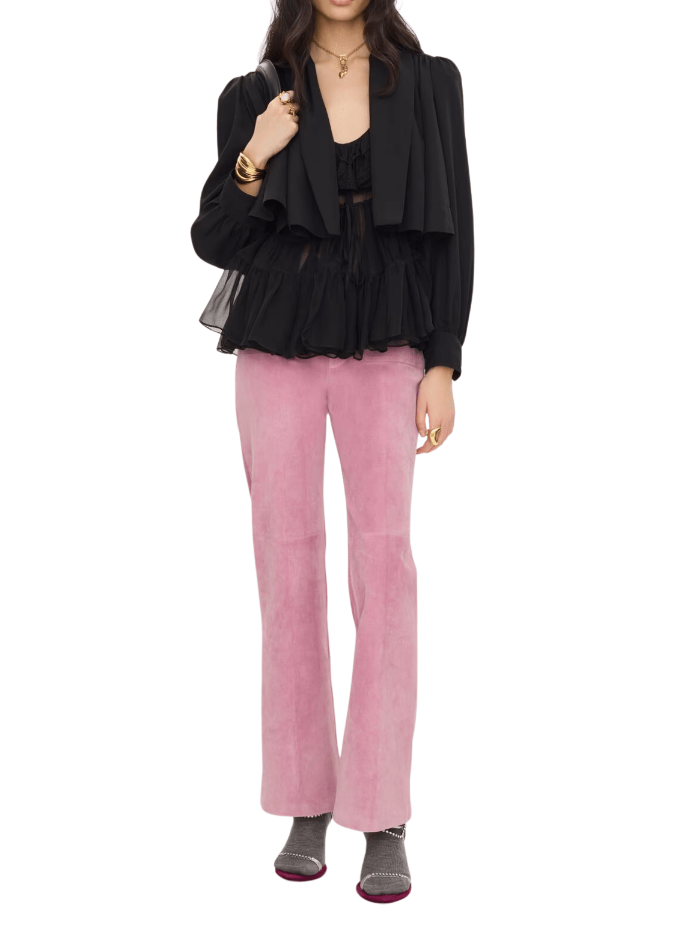 Chloe Jacket - Vermillion