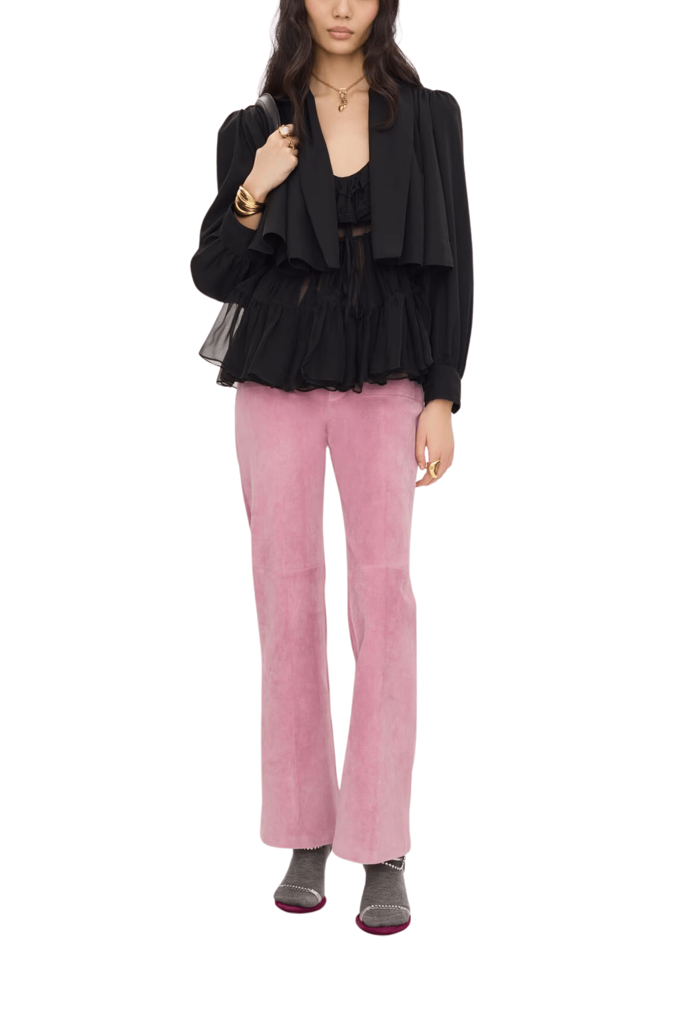 Chloe Jacket - Vermillion