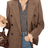 Chloe Jacket - Vermillion