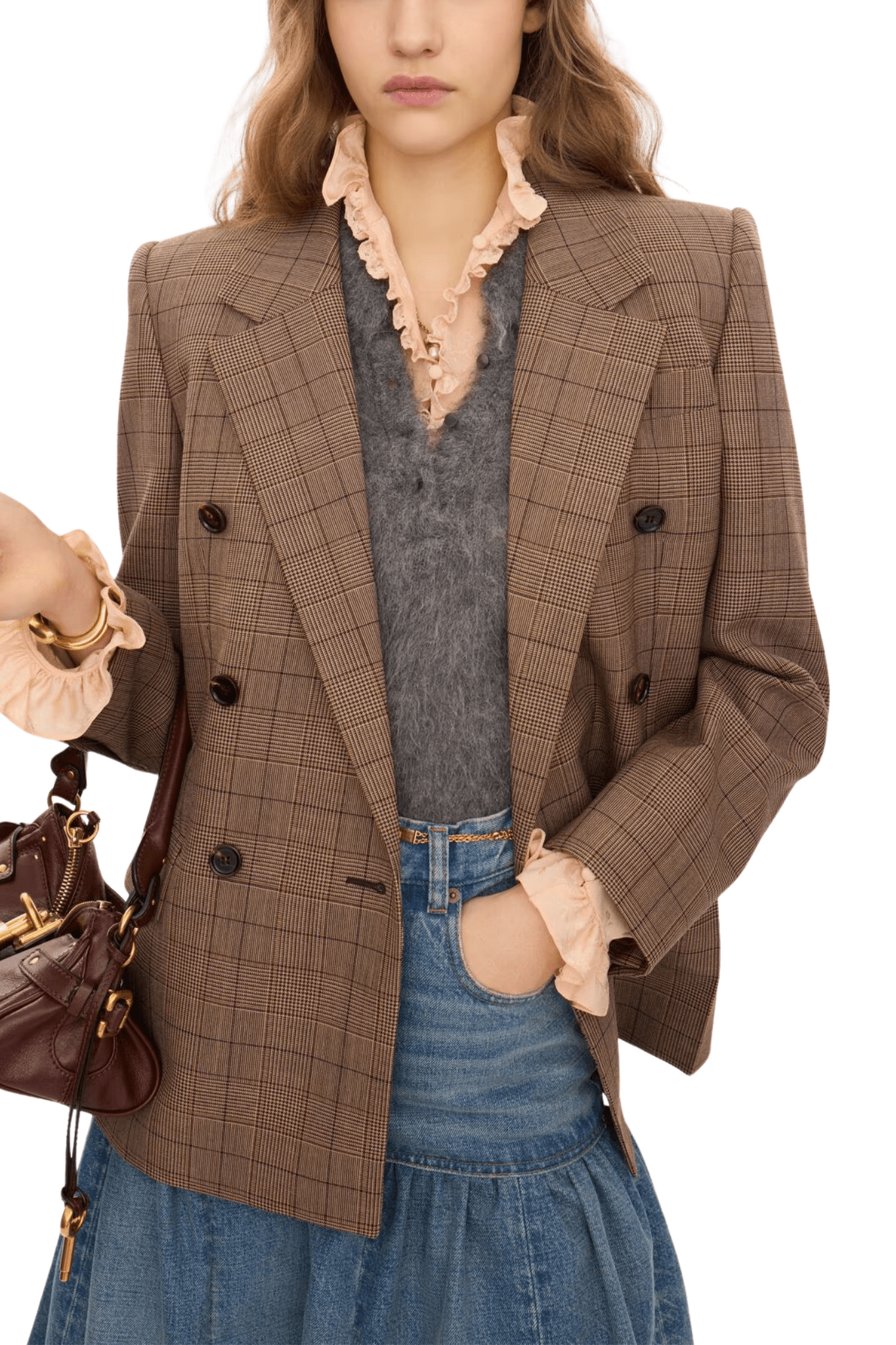 Chloe Jacket - Vermillion
