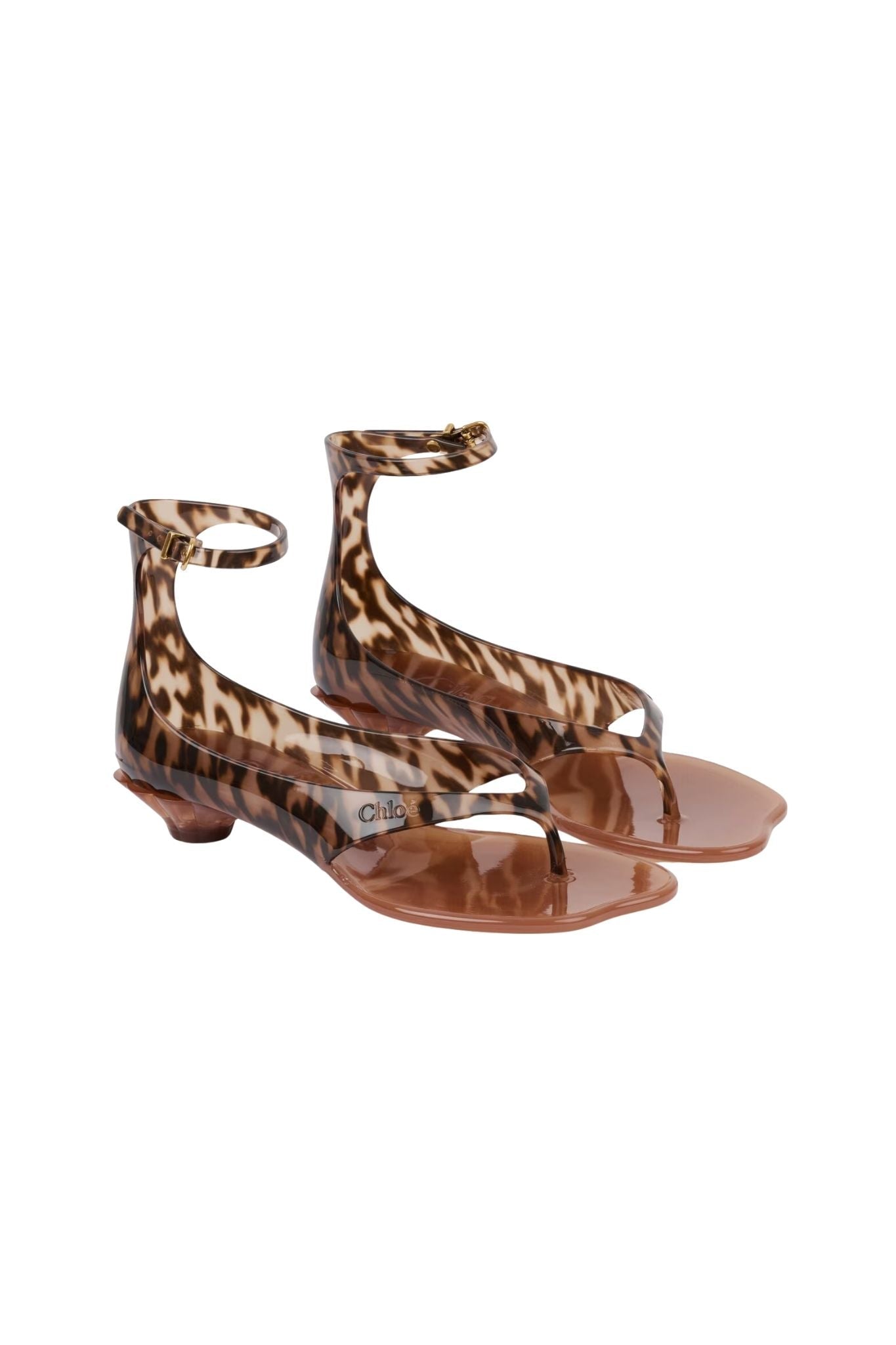 Chloé Jelly Sandal - Vermillion