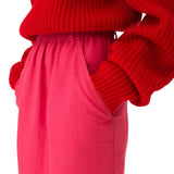 Chloe JU26 Midi Pencil Skirt In Cotton - Mix Gabardine - Vermillion