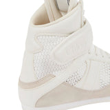 Chloe Kick High Top Sneakers - Vermillion