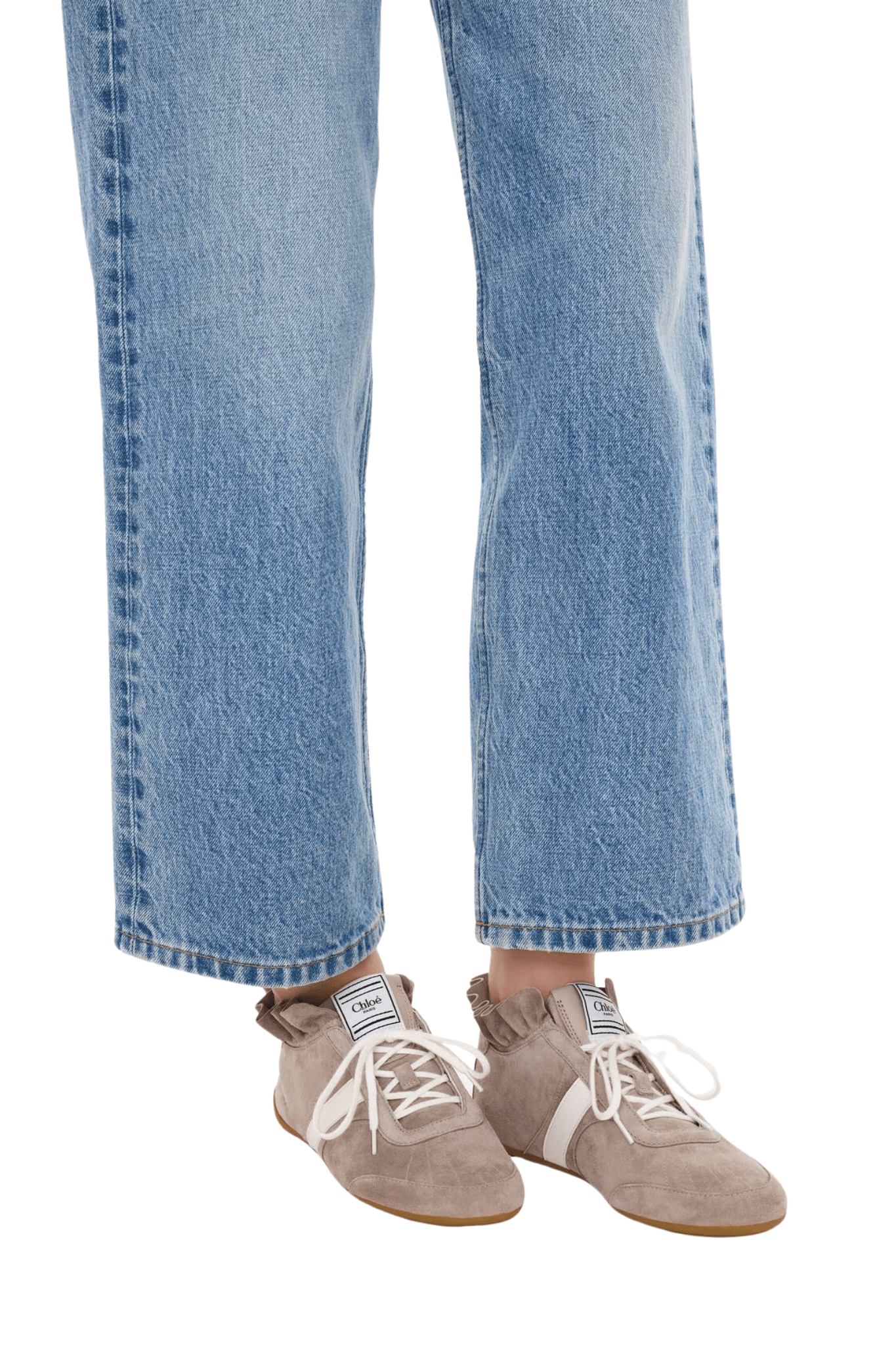 Chloe Kick Sneaker - Vermillion