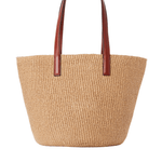 Chloe Large Basket Bag - Vermillion