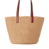 Chloe Large Basket Bag - Vermillion