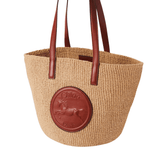 Chloe Large Basket Bag - Vermillion