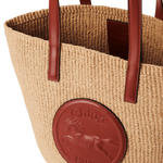 Chloe Large Basket Bag - Vermillion