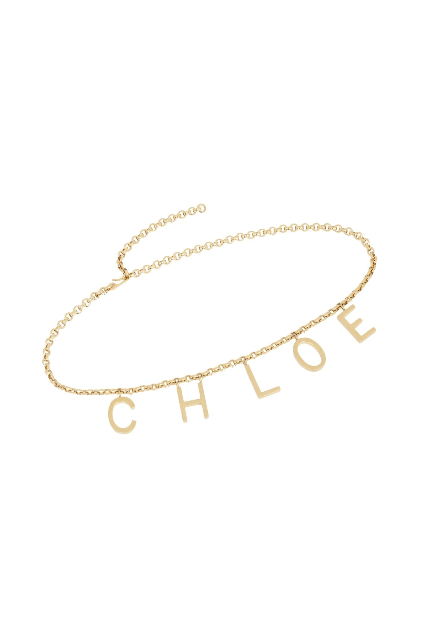 Chloe Letters Jewelry Belt - Vermillion