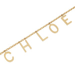 Chloe Letters Jewelry Belt - Vermillion