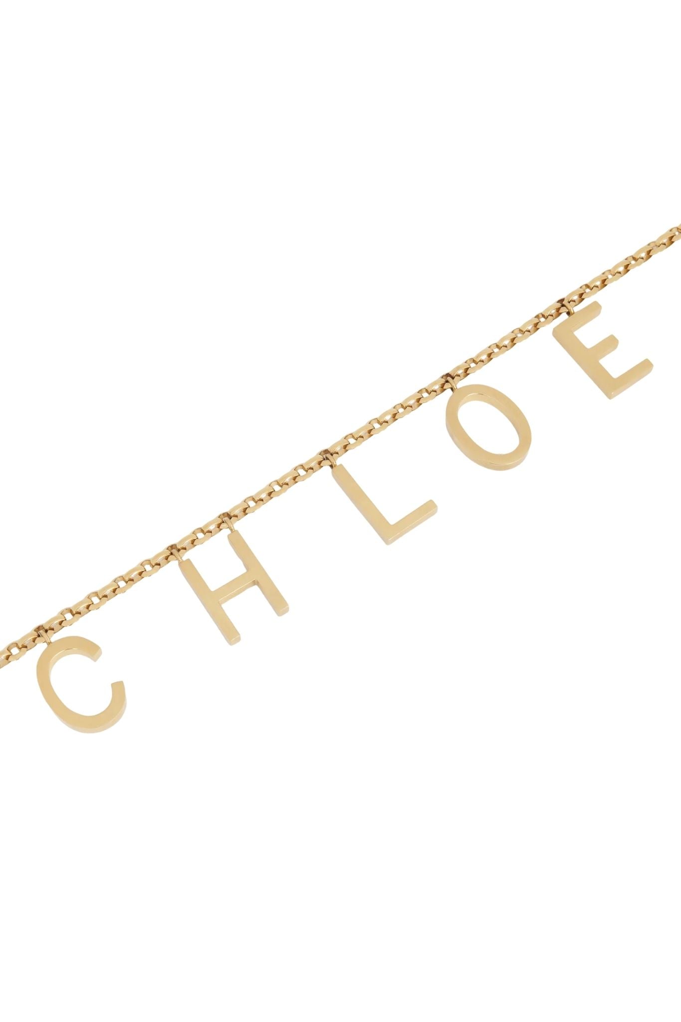 Chloe Letters Jewelry Belt - Vermillion