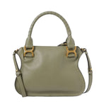 Chloe Marcie Bag in Grained Leather - Vermillion