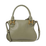 Chloe Marcie Bag in Grained Leather - Vermillion